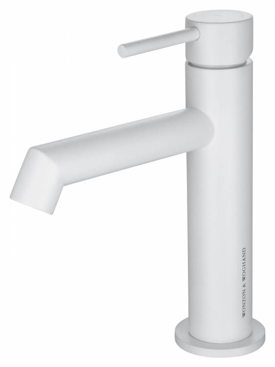 Смеситель для раковины Wonzon & Woghand WW-H1063-MW белый матовый