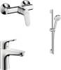 Душевой комплект Hansgrohe Focus E2 31517000 + Focus E2 31960000 + душевой гарнитур Crometta 100 Vario 26651400