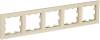 Рамка 5-постовая IEK Brite BR-M52-K10 бежевый