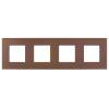 Рамка 4-постовая IEK Skandy SK-M42-M-K30 шоколад фото 2
