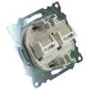 Розетка компьютерная 2-местная Stekker GLS00-7109-03 50005 фото 7