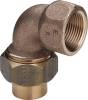 Уголок разъемный Viega с внутренней резьбой под пайку 18 мм х Rp 3/4, из бронзы (артикул 216962)
