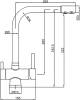Смеситель для кухни Zorg Sanitary ZR 348 YF Nickel фото 2