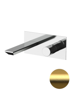 Смеситель для раковины Remer Edge EG515BG золото брашированное