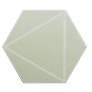 Керамогранит Dna Tiles Fancy 127020 Lines Mint 20x23