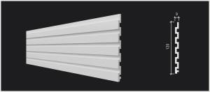 Панель ударопрочная Decor-Dizayn R-Line R3-204 290x0.87x12