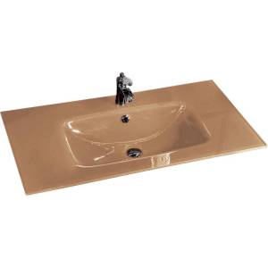 Раковина Armadi Art Monaco 852-100-CP Cappucino моноблок, 100 см