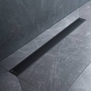 Душевой лоток Am.Pm MasterFlow W01SC-P11-080-01BM универсальный затвор Cut Gradient 80см, черный матовый