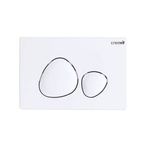 Кнопка смыва Creavit Spa GP7001.00 белая