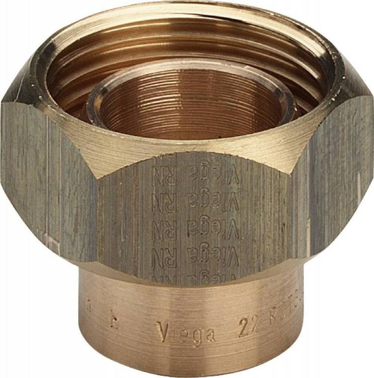 Переходник Viega под пайку 15 мм х G 3/4 НГ, из бронзы (артикул 113148)