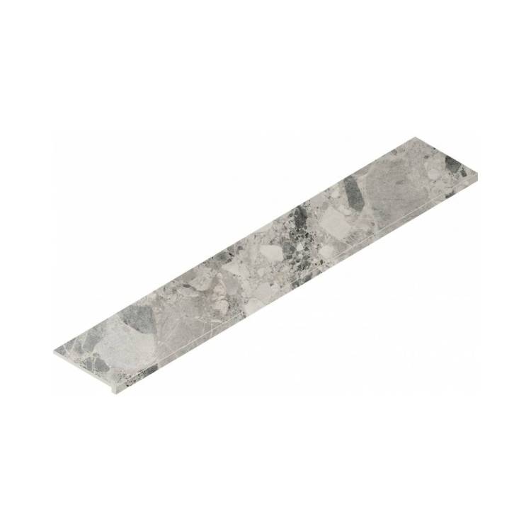 Ступень Italon Continuum 620070002354 Stone Grey Scalino Angolare Dx 33x160