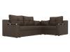 Диван угловой Лига диванов Кронос 114634 Коричневый Правый фото 4