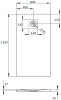 Поддон для душа Radaway Kyntos F 110x80 anthracite, с сифоном фото 4