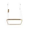 Подвесной светодиодный светильник Italline IT013-6031 gold 3000K фото 7