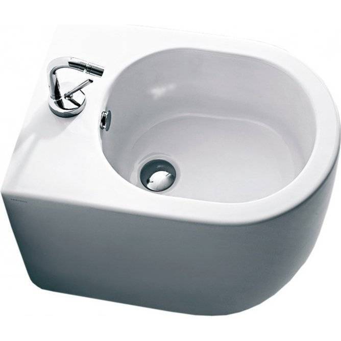 Биде напольное Kerasan Flo 312001*1