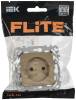 Розетка 1-местная с защитными шторками IEK Flite FI-R13-10-1-K59 хаки фото 2