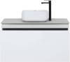 Тумба под раковину Aquanet Nova Lite 100 242580 1+1 ящика, белый глянец фото 14