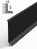Напольный плинтус Bonkeel Prof AL60 Черный 2500x58.5x11.2