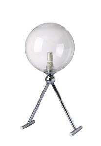 Настольная лампа Crystal Lux Fabricio LG1 CHROME/TRANSPARENTE
