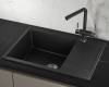 Мойка кухонная Granula Estetica ES-7003 черный фото 4