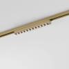 Трековый линейный светодиодный светильник Elektrostandard Brass Line 85528/01 10W 3000K латунь