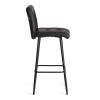 Стул барный Tetchair Medeo 24912 черный фото 2