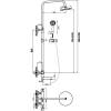 Душевая стойка Agger Thermo A2461100 хром фото 17