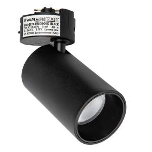 Трековый светодиодный светильник Volpe ULB-Q276 8W/3000К Black