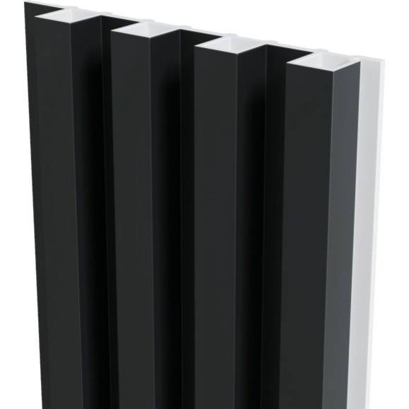 Панель стеновая Artiva WPC Графит 290x2.4x16.8