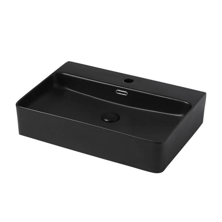 Раковина Abber Rechteck AC2201MB черная матовая