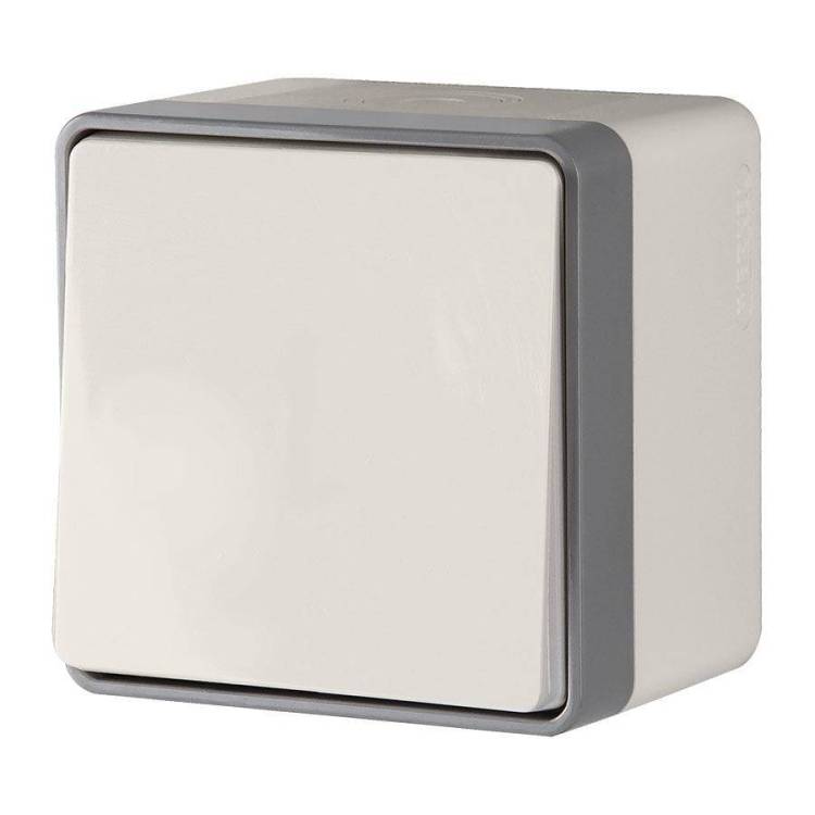 Выключатель одноклавишный влагозащищенный Werkel Gallant W5010203