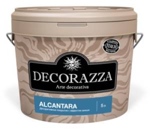 Декоративное покрытие Decorazza Alcantara ALC003 бежевая 1 л