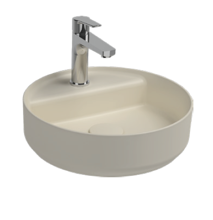 Раковина Isvea Infinity 10NF65042SV-2K слоновая кость матовый, 36 см