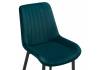 Обеденная группа Woodville Араму 528370 green, black, gold, стулья ткань фото 10