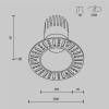 Встраиваемый светильник Technical Dip DL120-10W-4K-TRS-B фото 13
