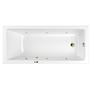 Акриловая ванна WHITECROSS Wave 175x70 0101.175070.100.SOFT.BR с гидромассажем, 