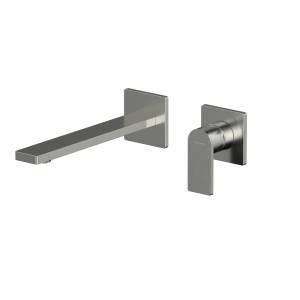 Смеситель для раковины WHITECROSS X 2-XI1425NIB + BU0025 никель брашированный