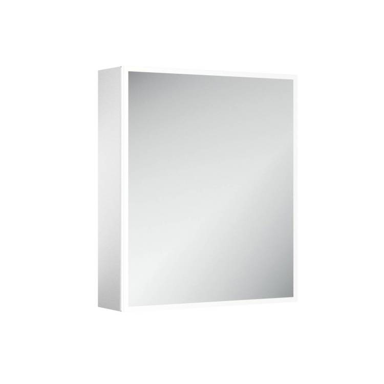 Зеркало-шкаф Sancos Evoke SC8060 с подсветкой, Серый, 60x70