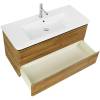 Тумба с раковиной Belbagno Albano-Cer ALBANO-CER-1050-2C-SO-RR 102x44x50 Rovere Rustico подвесная с двумя выкатными ящиками фото 3