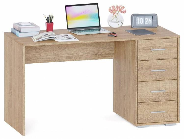 Стол письменный Сокол СПМ-354 00-00016310 Дуб сонома