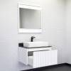 Тумба с раковиной Comforty Марсель-75 00-00013396 белый фото 7