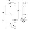 Смеситель для раковины WHITECROSS Y Y1213BL черный фото 3