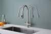 Смеситель для кухни Paulmark Lange La214212-BS с выдвижным изливом, брашированная сталь фото 12