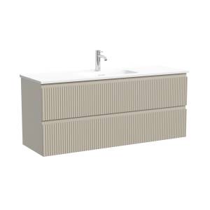 Тумба с раковиной Sancos Snob R Beige Soft, 120x52