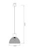 Подвесной светильник Arte Lamp Castello A7046SP-1PB фото 2
