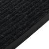 Коврик придверный Трин черный 60x90 см фото 2