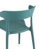 Набор из 4 стульев Stool Group Neo SL-7082 dark blue 66014 X4 темно-бирюзовый фото 6