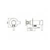 Гигиенический душ Grocenberg GB001MG со смесителем, матовое золото фото 4