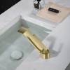 Смеситель для раковины Elghansa Urban 1613301-MattGold матовое золото фото 4