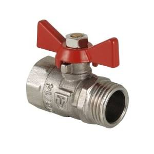 Кран шаровой VALTEC Compact 3/4 ВН, бабочка